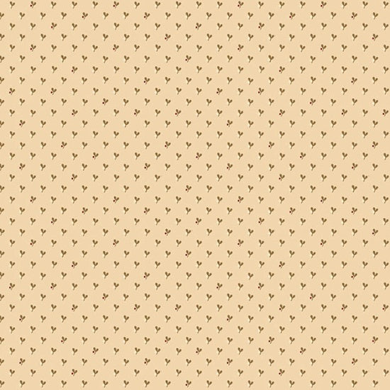6287-44 BUTTER CHURN BASICS CREAM DITZY FLORAL