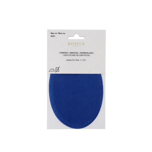 SOFT PATCHES 5 1/2" x 3 3/4" ROYAL BLUE x2