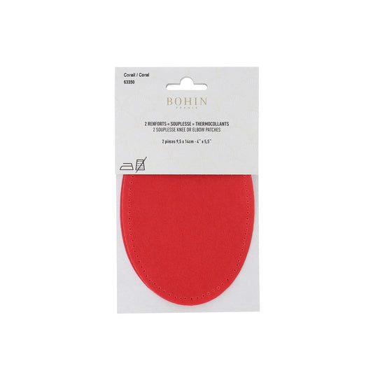 SOFT PATCHES 5 1/2" x 3 3/4" CORAL x2