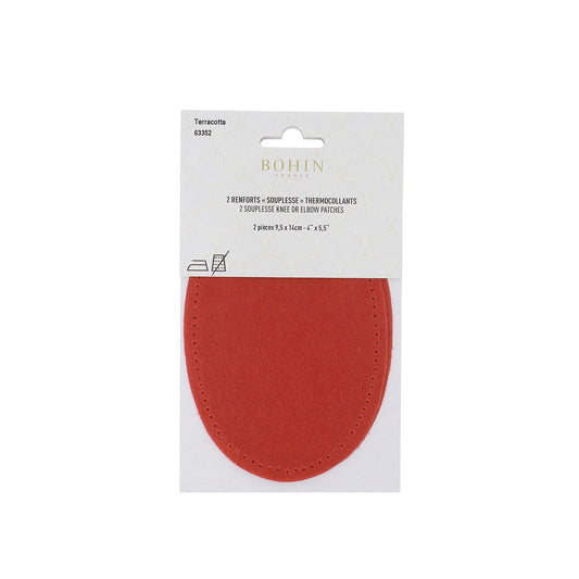 SOFT PATCHES 5 1/2" x 3 3/4" TERRACOTTA x2
