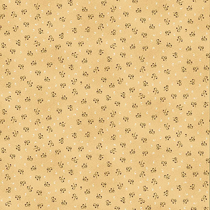 6555-33 BUTTER CHURN BASICS TAUPE BLUEBELLS