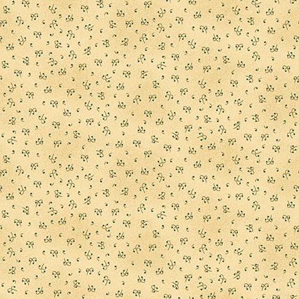 6555-44 BUTTER CHURN BASICS BEIGE BLUEBELLS