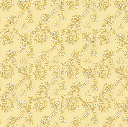 6556-33 BUTTER CHURN BASICS BEIGE VINES