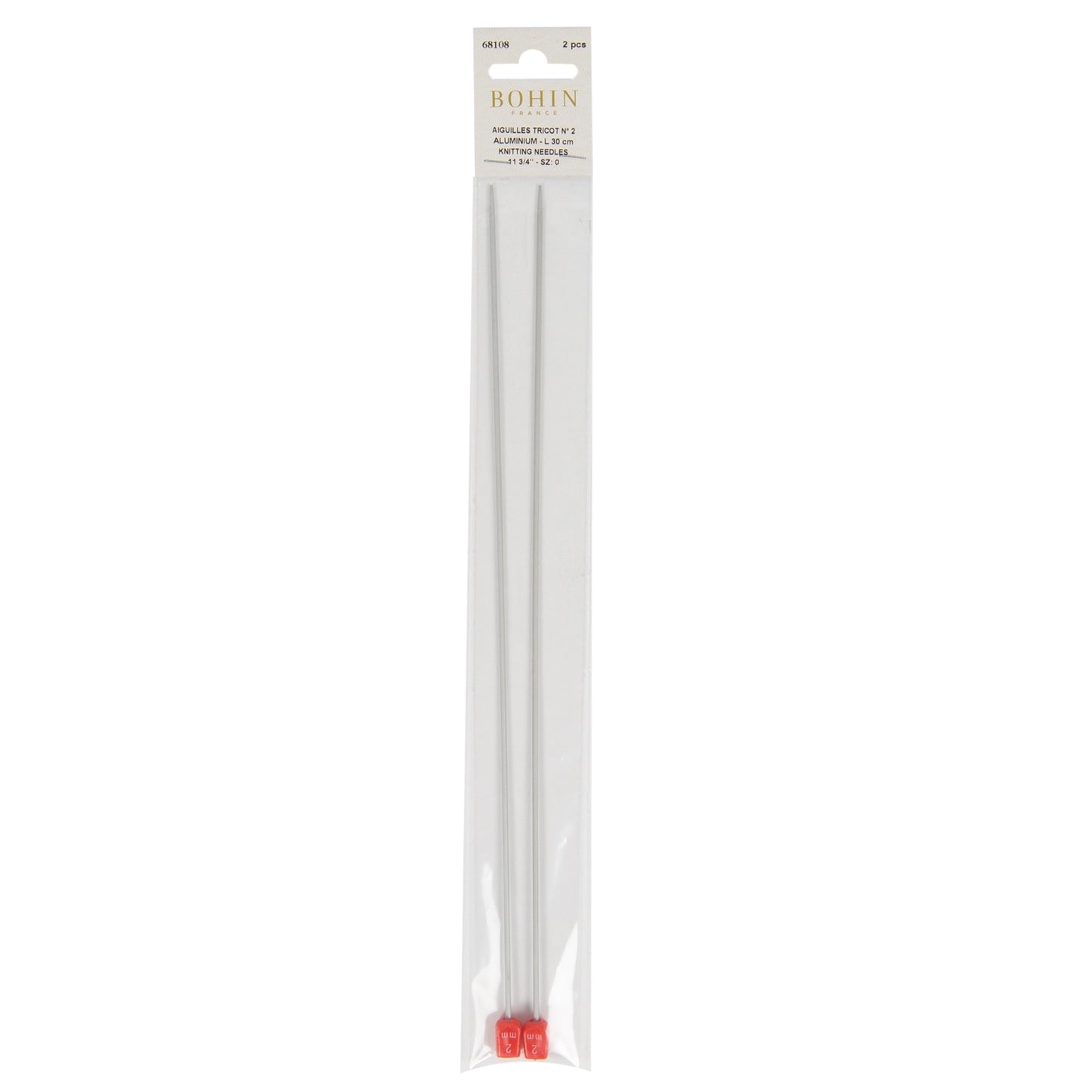 KNITTING NEEDLES 30 CM Nø2