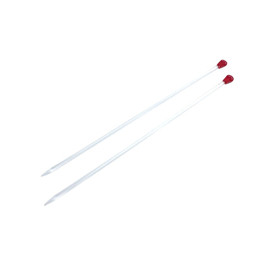 68159 PLASTIC KNITTING NEEDLES - 13 3/4"