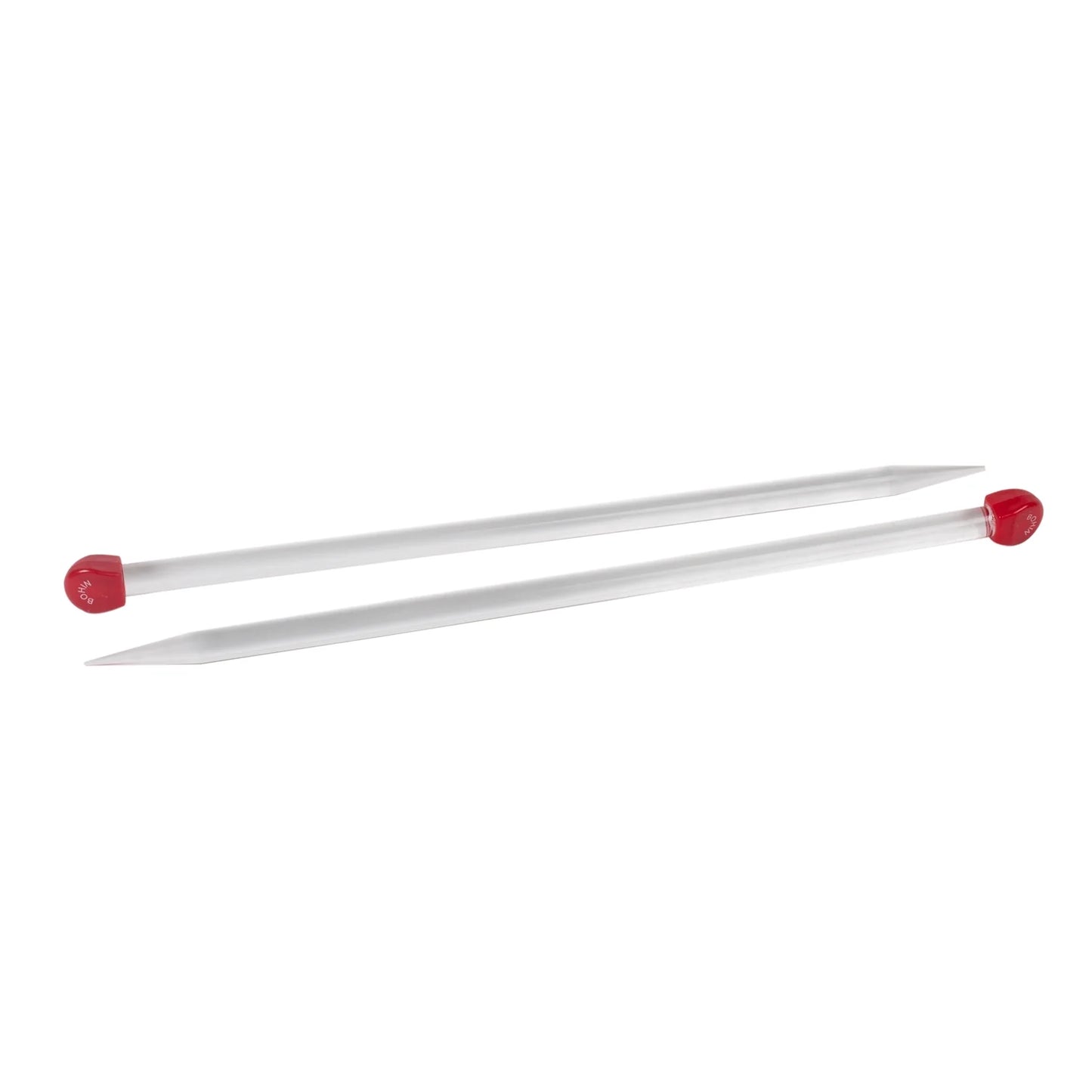 PLAST.KNITTING NEEDLES 35CM SZ12