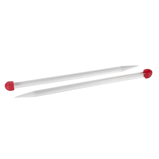 PLAST.KNITTING NEEDLES 35CM SZ15