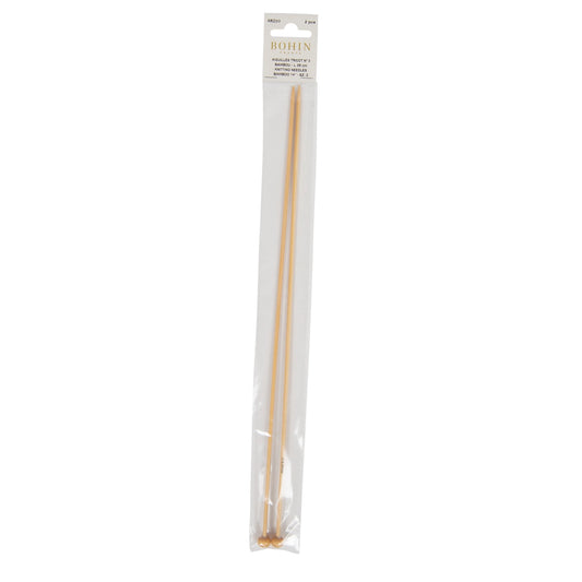 BAMBOO KNITTING NEEDLES Nø3