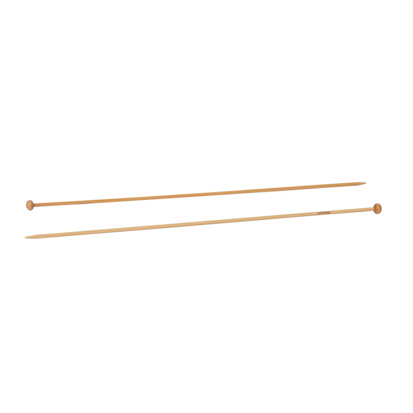 BAMBOO KNITTING NEEDLES Nø3,5