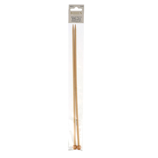 BAMBOO KNITTING NEEDLES Nø5