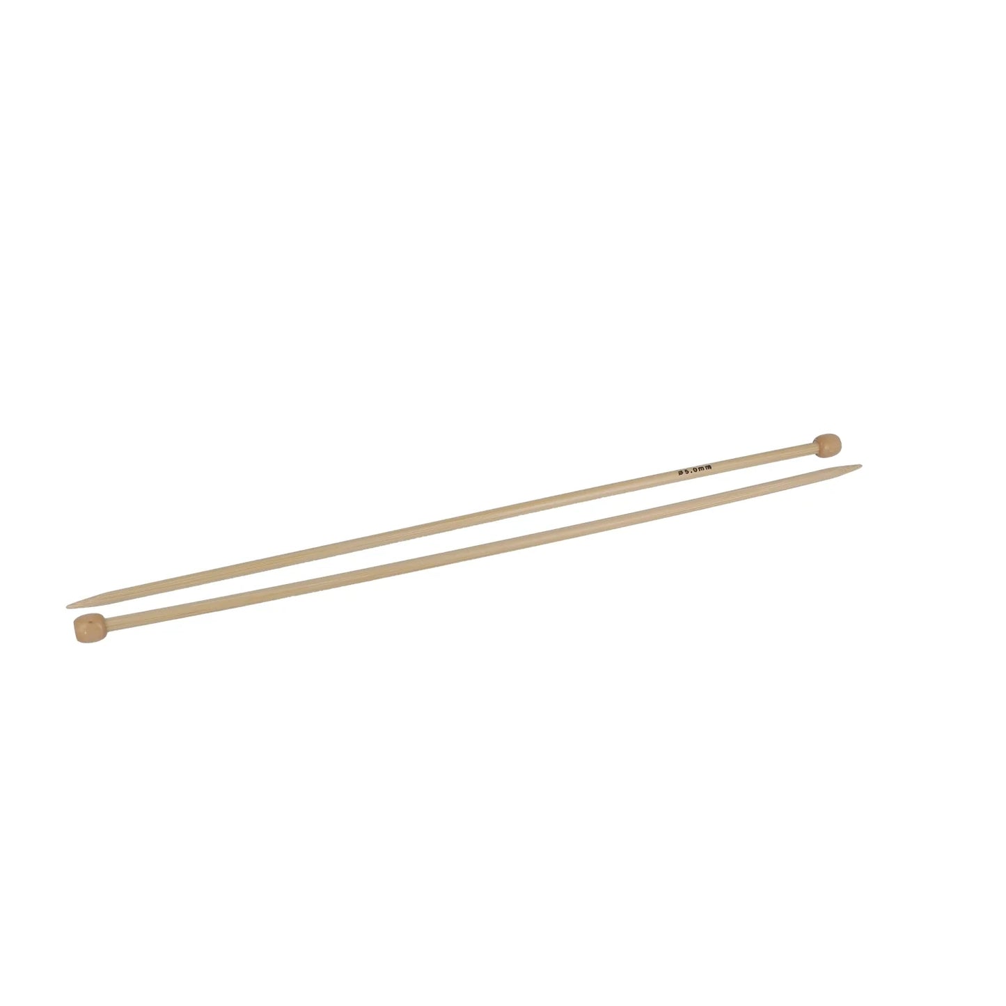 BAMBOO KNITTING NEEDLES Nø5