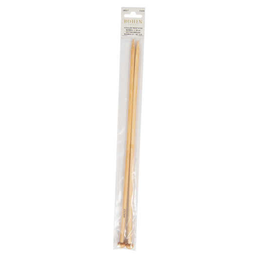 BAMBOO KNITTING NEEDLES Nø6.5