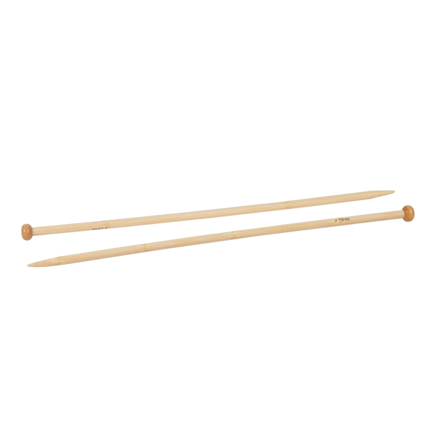 BAMBOO KNITTING NEEDLES Nø7.5