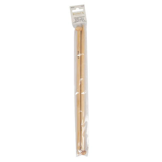 BAMBOO KNITTING NEEDLES Nø9