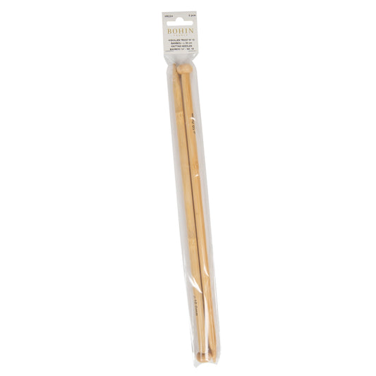 BAMBOO KNITTING NEEDLES Nø10