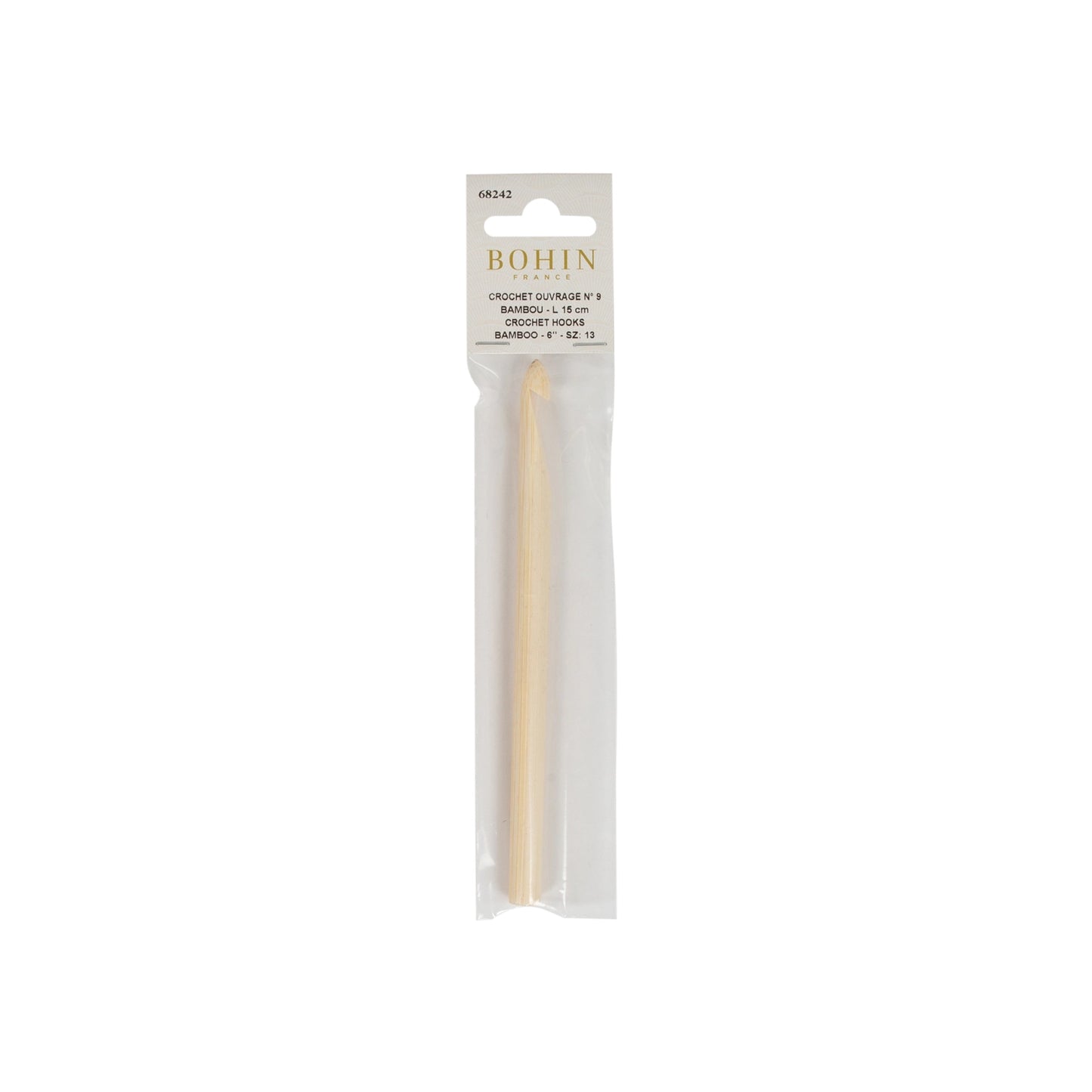 CROCHET HOOKS Bamboo Sz 9