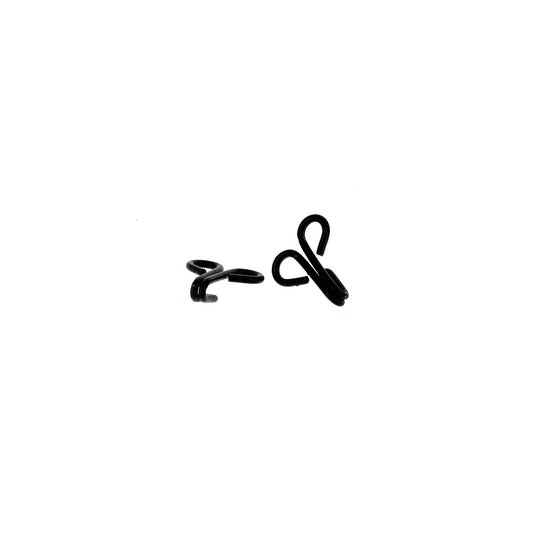 HOOKS BLACK COL. 10 pcs00 G2 N°7