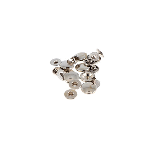 NON SEW FASTENERS MEDIUM FABRIC 14MM NICKEL REFILL