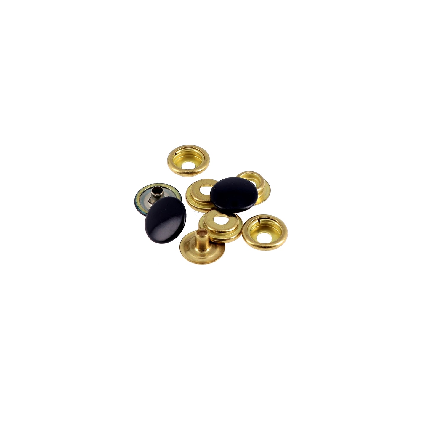 NON SEW FASTENERS HEAVY FABRIC 14 MM NAVY REFILL