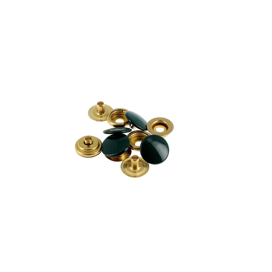 NON SEW FASTENERS HEAVY FABRIC 14 MM GREEN REFILL