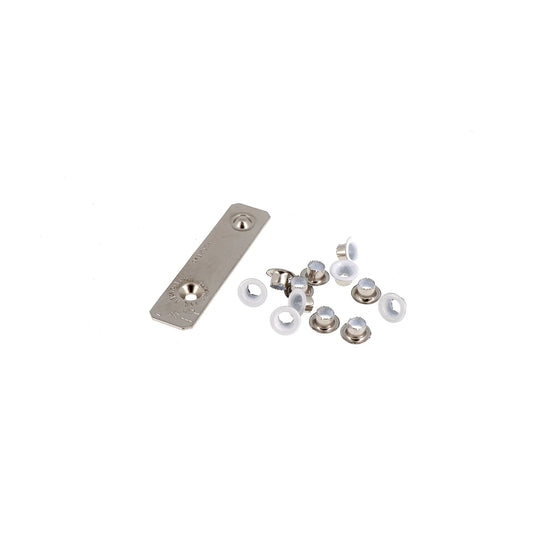 EYELETS WHITE +TOOL 4 MM BLI 25