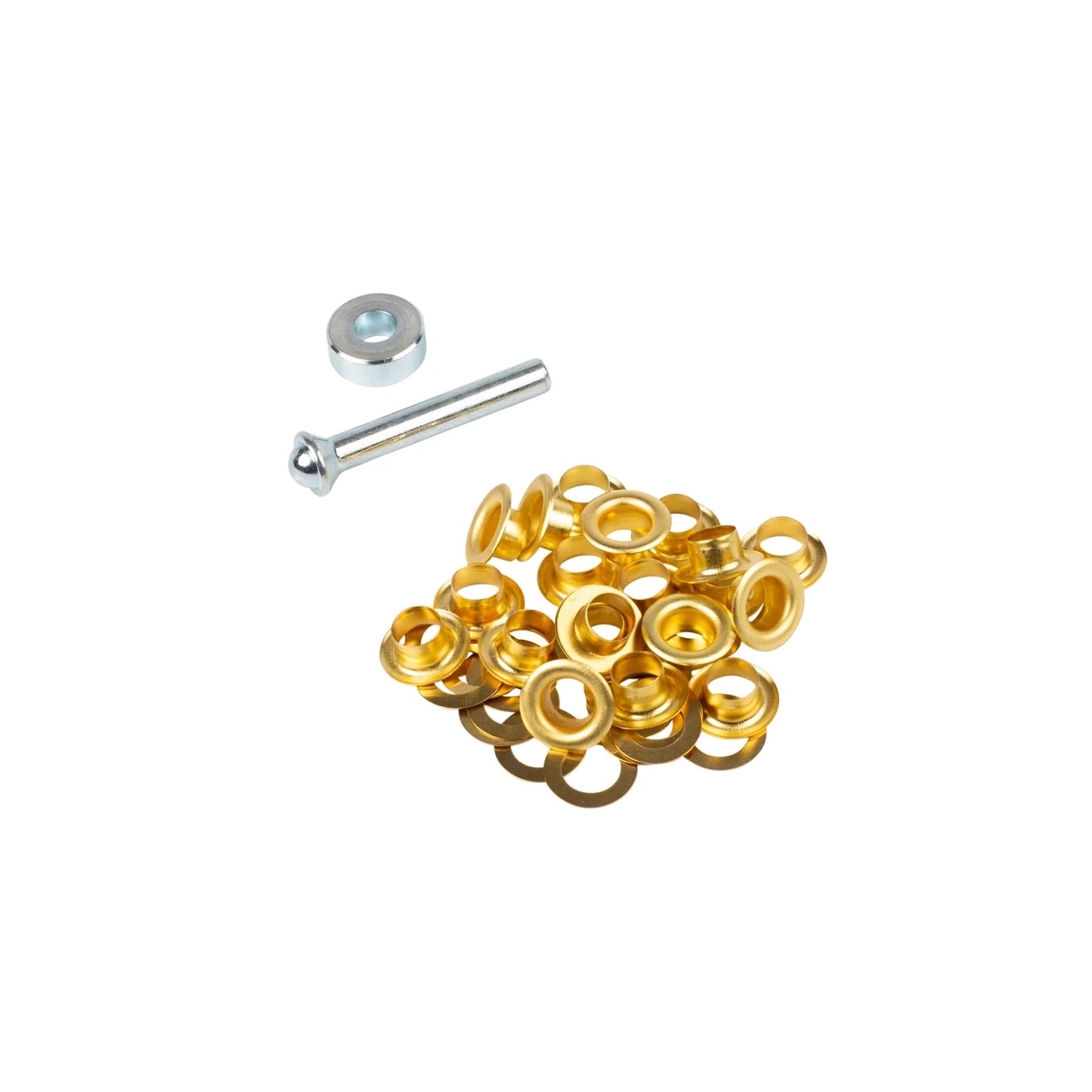 GROMMETS 8 MM GILTED +TOOL