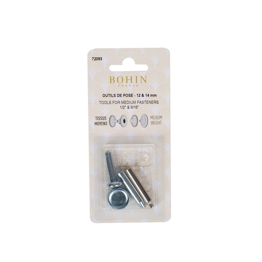 TOOL FOR NON SEW FASTENERS MEDIUM FABRIC