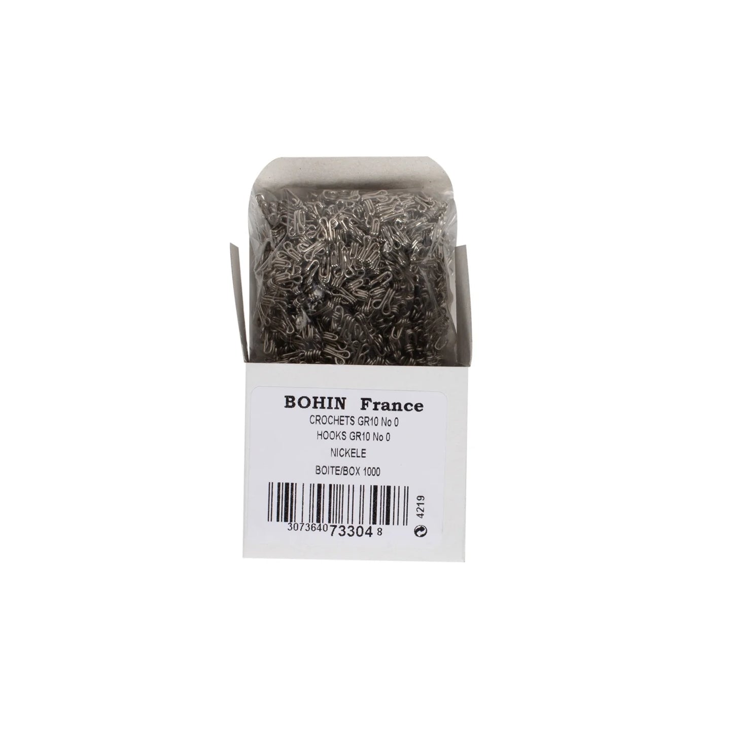 HOOKS SILVER GR10 1000 N°0