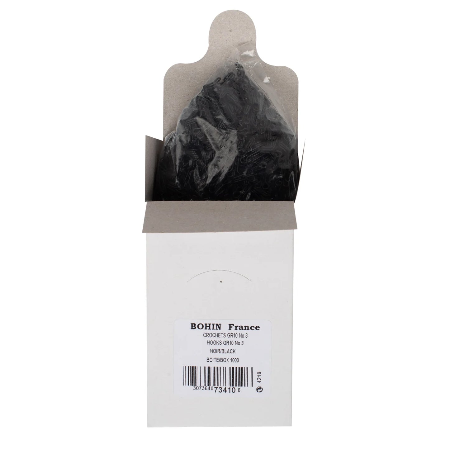 HOOKS BLACK  GR10 1000 N°3