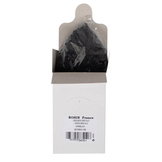 HOOKS BLACK  GR10 1000 N°3