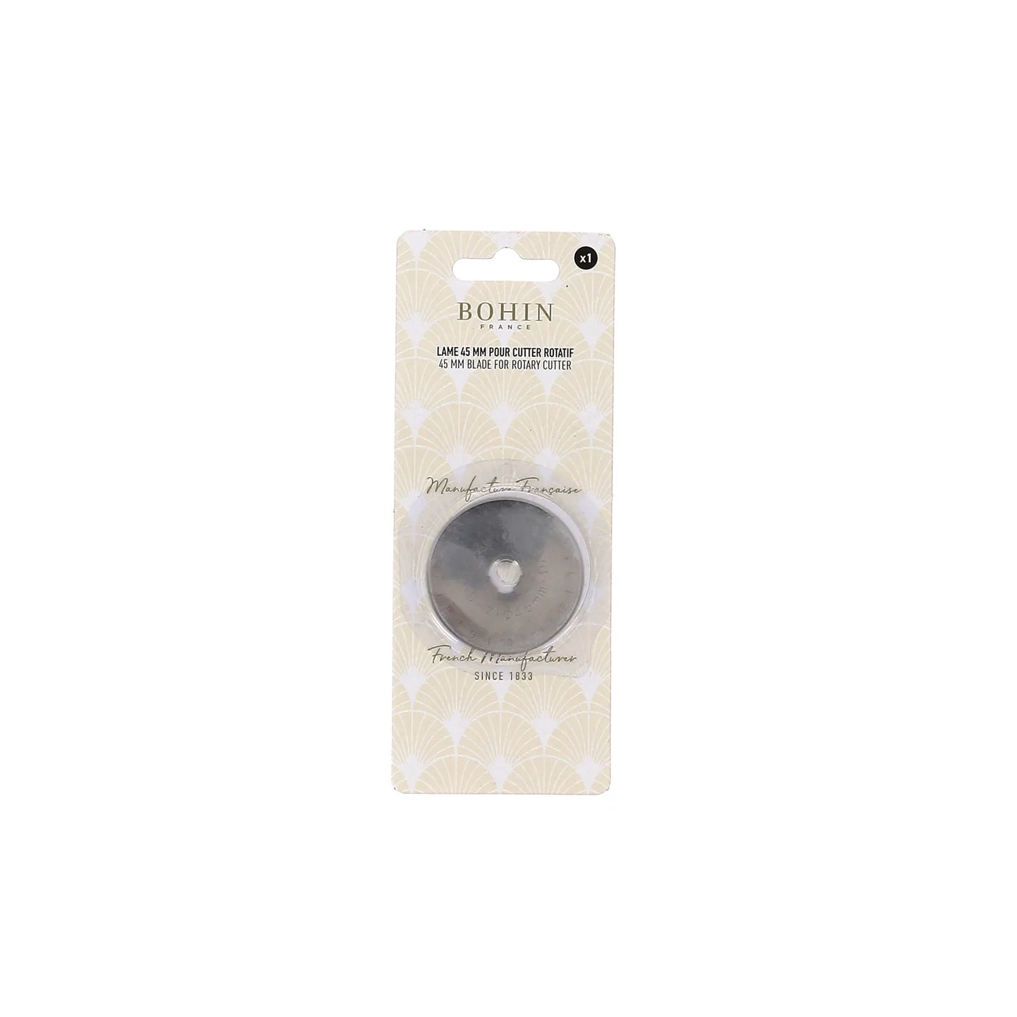 ROTARY SPARE BLADES 45mm - Blister of 1