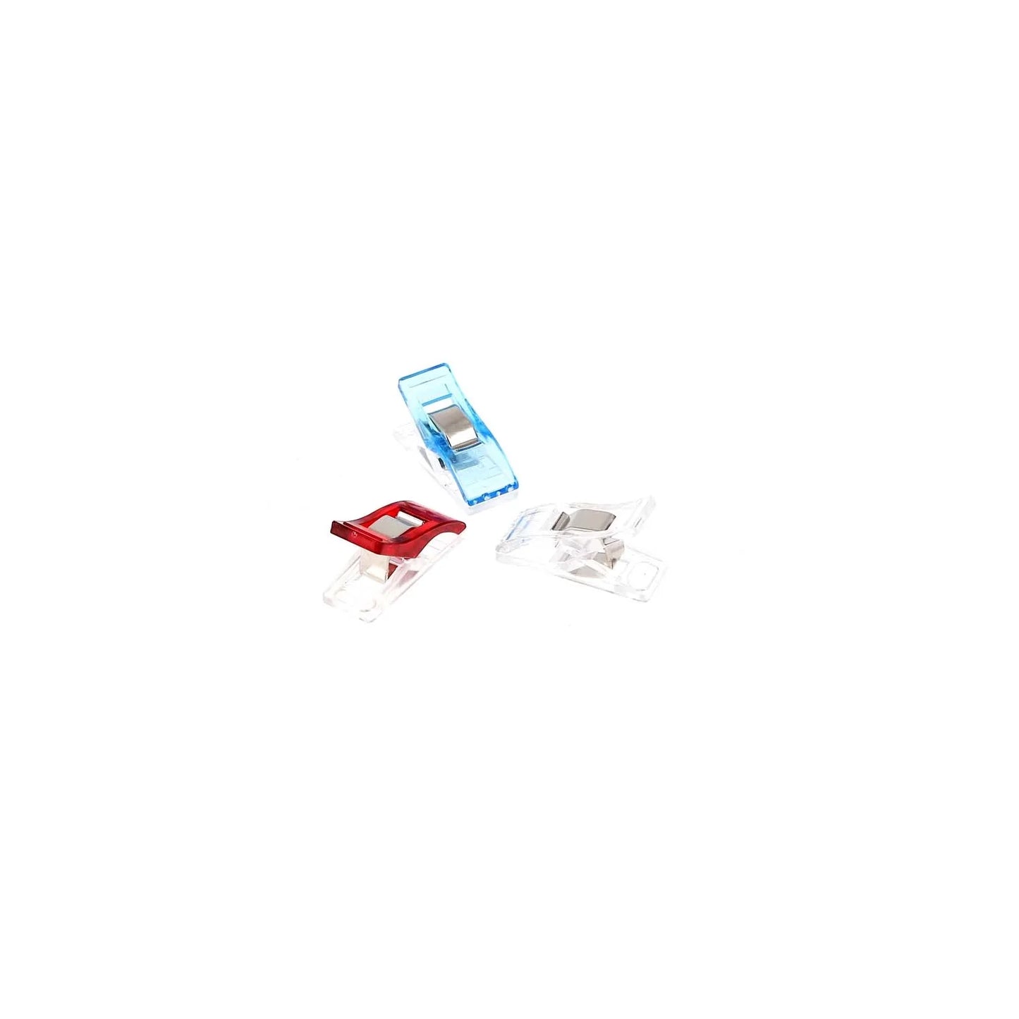 MAGIC CLIPS Small - 100pcs (Blue/Wht/Red)