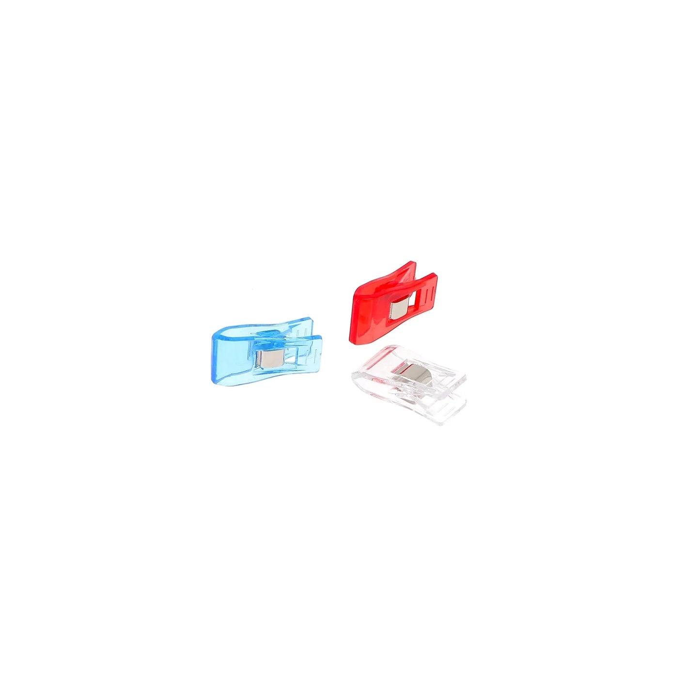 MAGIC CLIPS Large - 100pcs (Blue/Wht/Red)