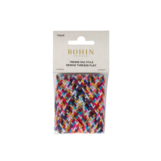 SEWING THREAD PLAIT (270 threads) - Bright colors - Blister