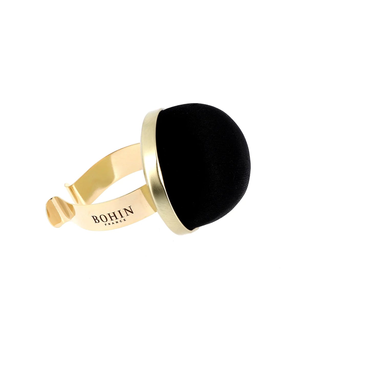 PIN CUSHION -GILT BRACELET BLACK