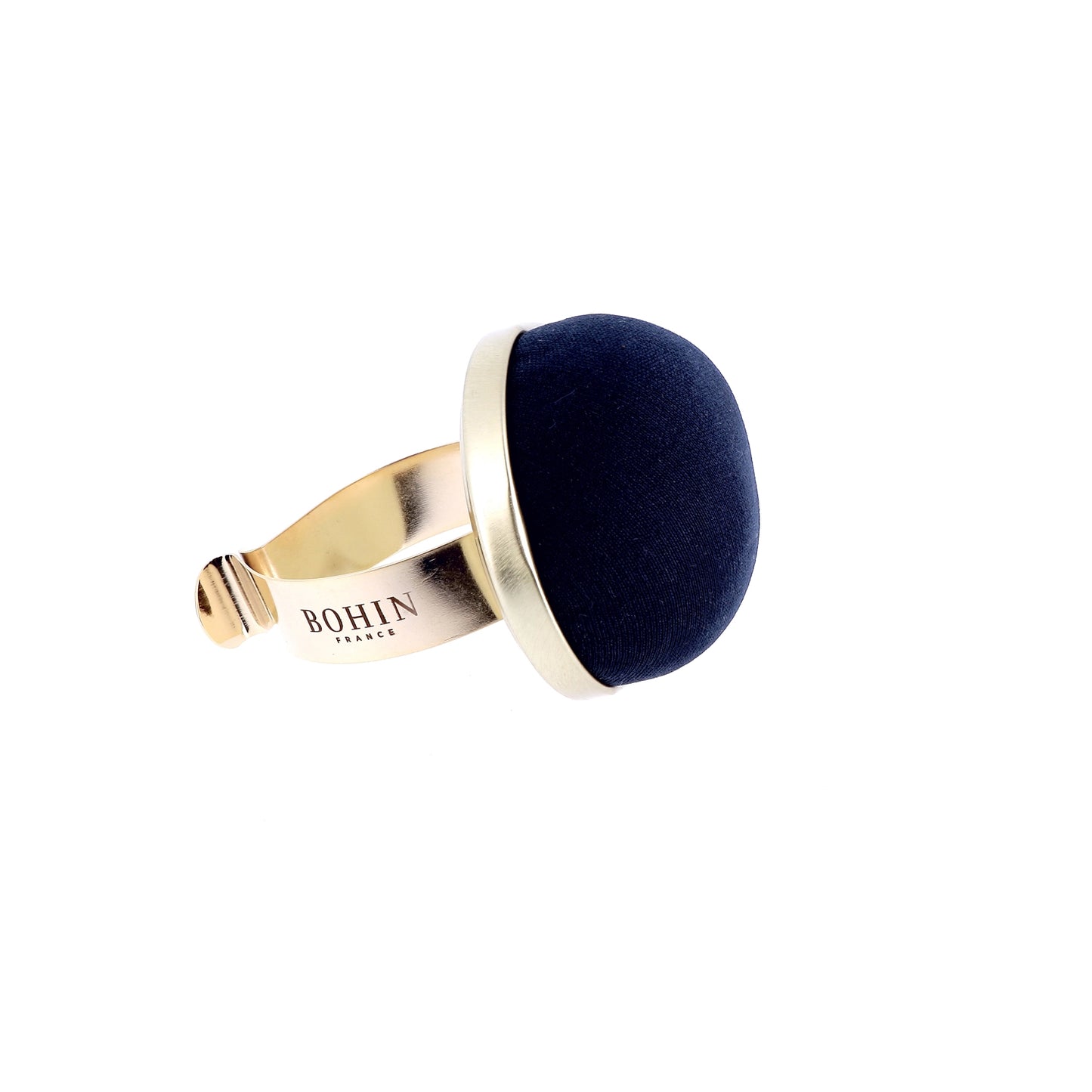 PIN CUSHION - GILT BRACELET - BLUE OR RED ASSORTED