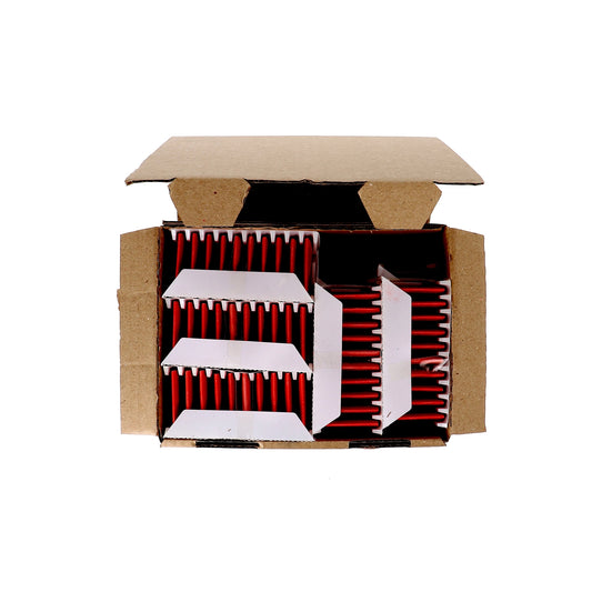 MINERAL CHALK - RED box of 100