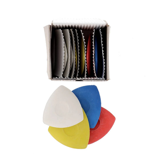 TAILOR CHALKS TRIANGULAR LARGE - ASSORT box of 10