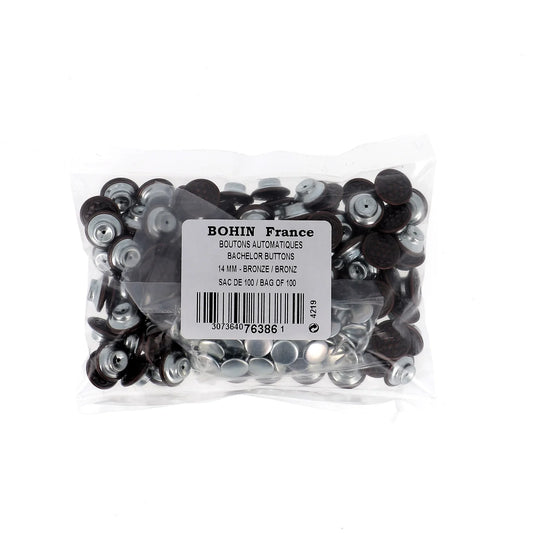 JEANS SNAPS - 14mm - BRONZ x100