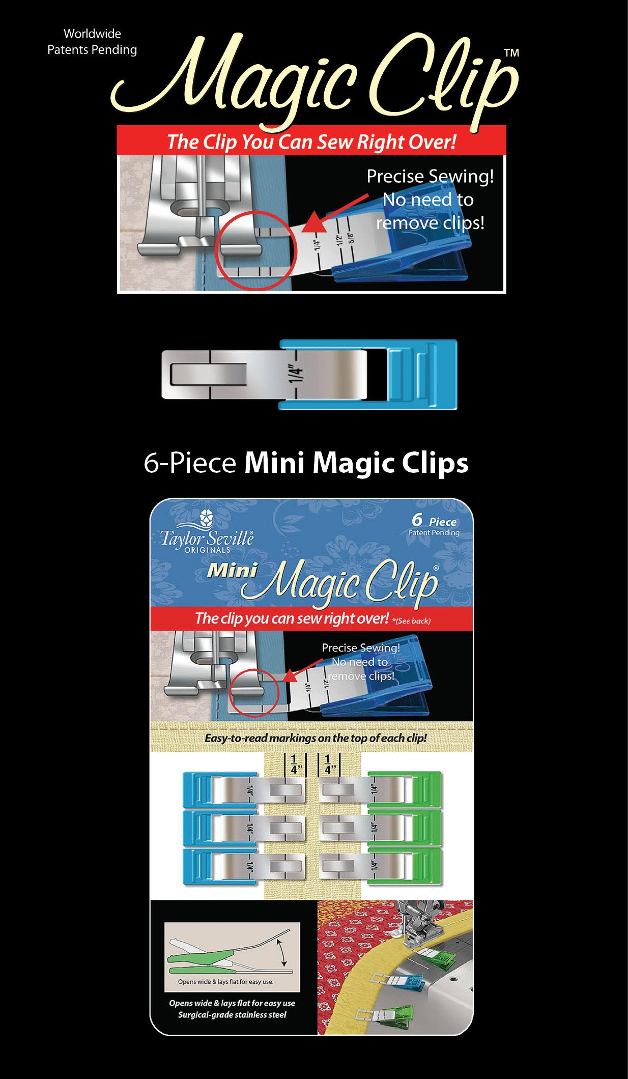 Magic Clip Mini 6PC