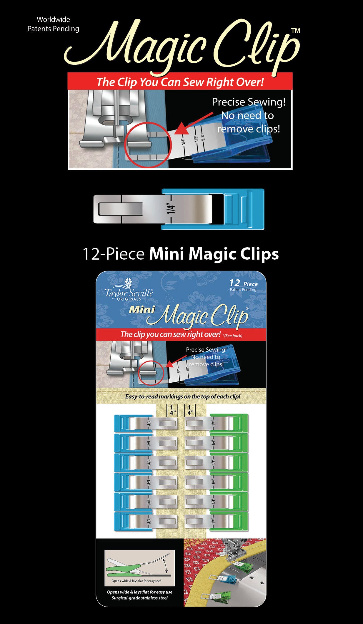 Magic Clip Mini 12PC