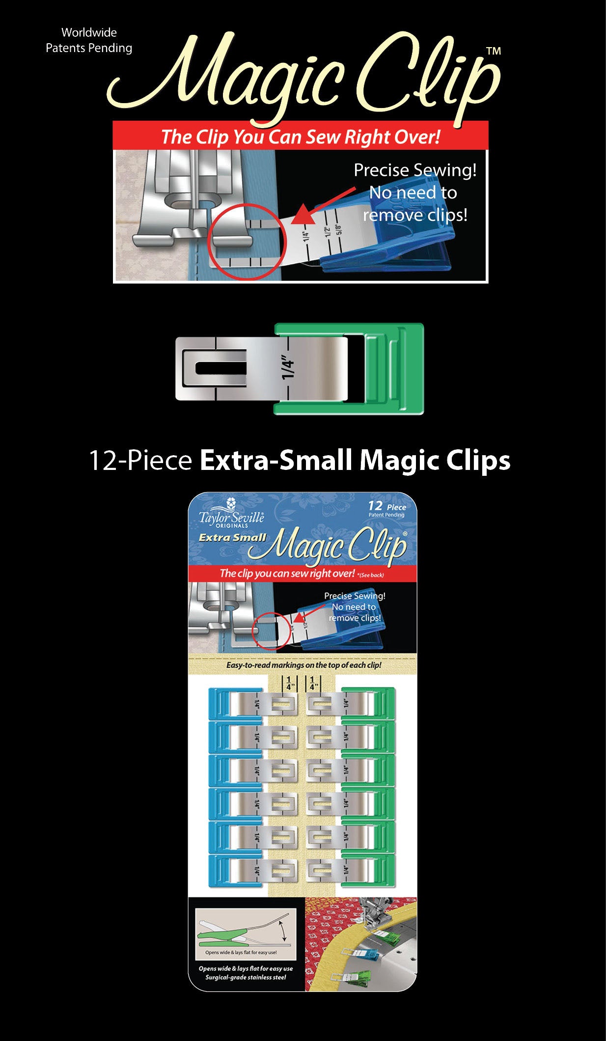 Magic Clip Extra Small 12PC