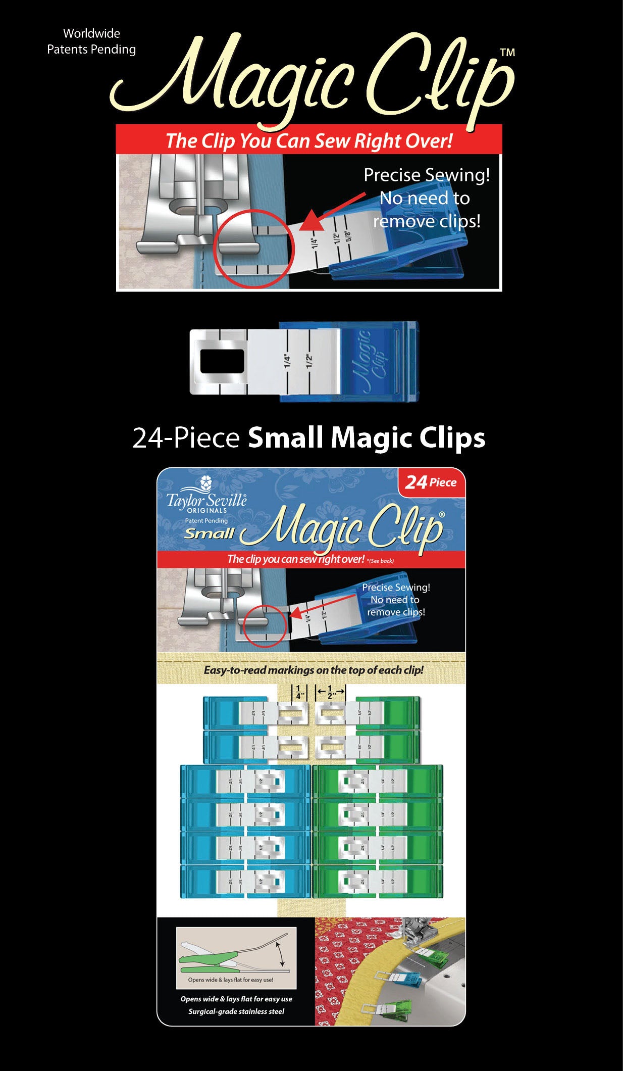 Magic Clip Small 24PC