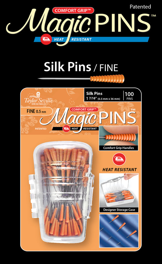 Magic Pins Silk FINE 100 pc