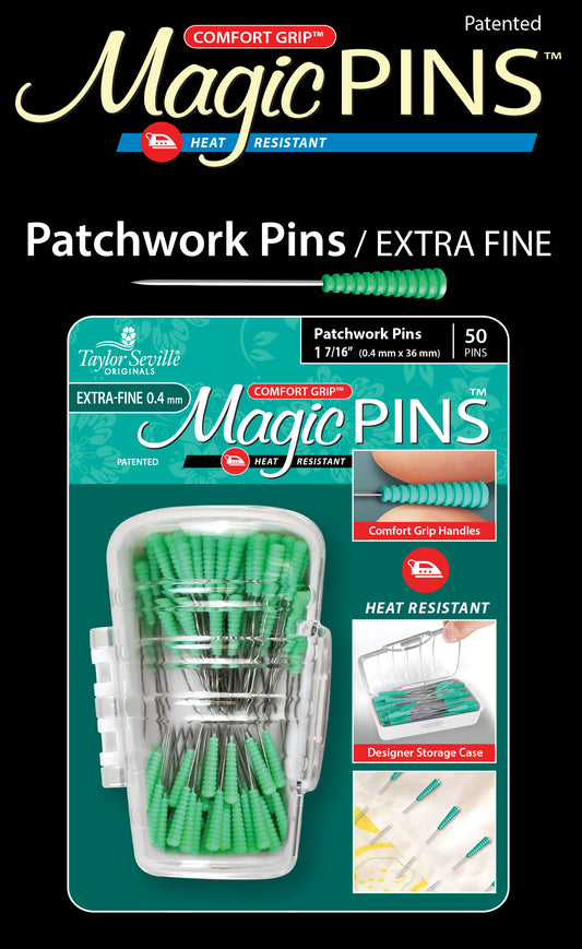 Magic Pins Patchwork EXTRA FINE 50 pc