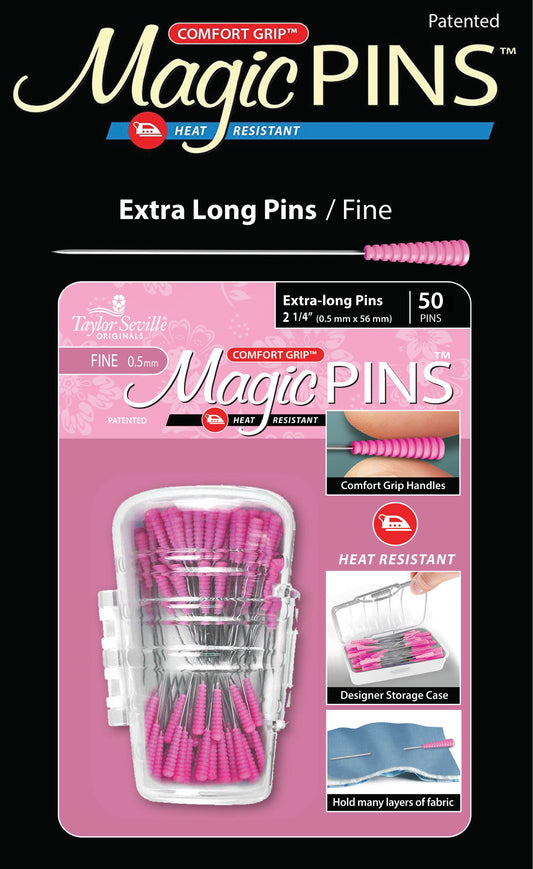 Magic Pins Extra Long FINE 50 pc