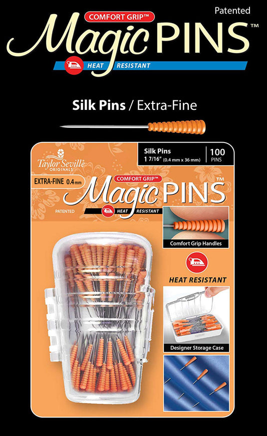 Magic Pins Silk EXTRA FINE 100 pc