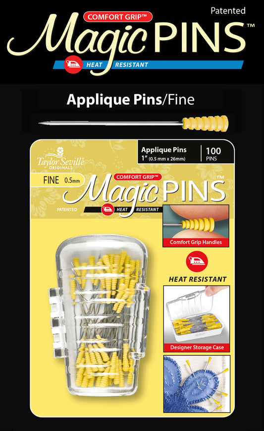 Magic Pins Applique FINE 100 pc