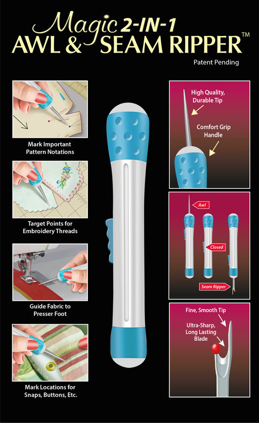 Magic 2 In 1 Awl & Seam Ripper