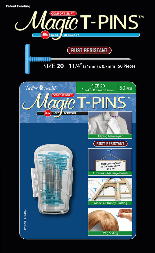 Magic T- Pins SIze 20 (11/4" x 0.7mm)